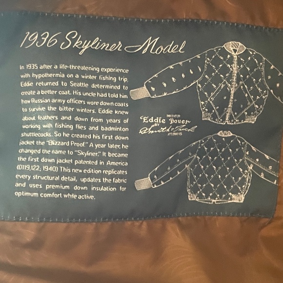 EUC Eddie Bauer Quilted Down Vest - Picture 5 of 5